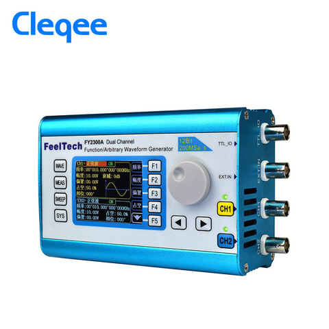 FY2300-6MHz Arbitrary Waveform Dual Channel High Frequency Signal Generator 200MSa/s  100MHz Frequency meter ► Photo 1/4