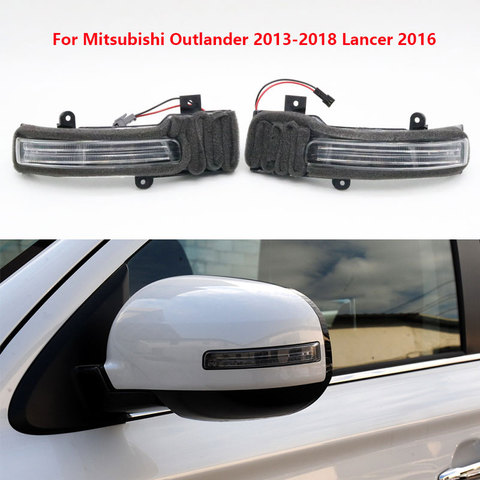Car Outside Rear View Mirror Turn Signal Light Indicator Lamps for Mitsubishi Outlander 2013-2022 for Lancer 2016 OEM 8351A135 ► Photo 1/6