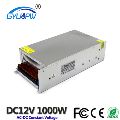 DC Power Supply 12V 15V 18V 24V 28V 32V 36V 42V 48V 100W 120W 150W 180W 200W 300W 350W 400W 480W 500W 600W 720W 800W 1000W 1200W ► Photo 1/6