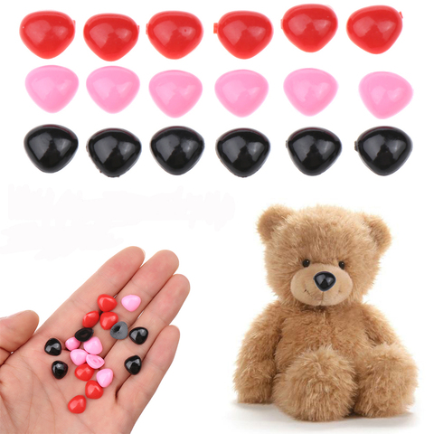 100Pcs/Bag Triangle Safety Noses for DIY Doll Toys Bear Plastic Buttons Safety Crafts Doll Nose Crafts Making Puppet Accessories ► Photo 1/6