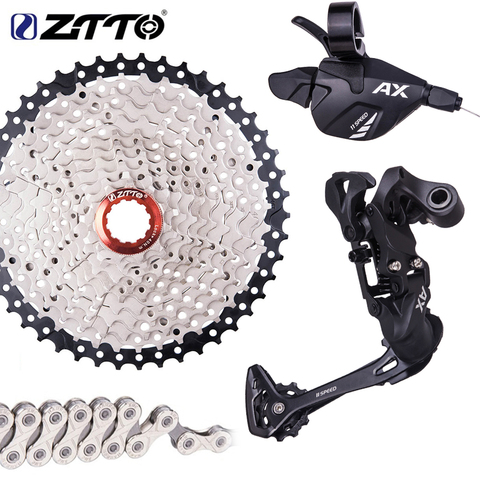 ZTTO 1*11 Speed MTB Shifter 11S Bicycle rear Derailleur Cassette and Chain Bike Group Set ► Photo 1/6