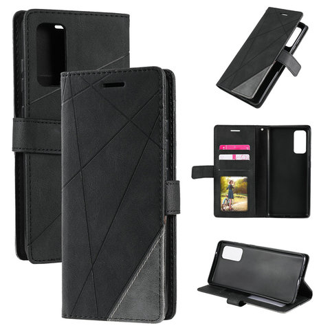 Honor 10X Lite 2022 Flip Case Leather Business Book Cover for Huawei Honor 10X Lite Case Hono 10 X X10 Light Wallet Skin Fundas ► Photo 1/6