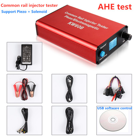 2022 New!Update Kw608 Multifunction Diesel Common Rail Injector Tester Piezo Injector Tester Usb Injector Test AHE Test Function ► Photo 1/6