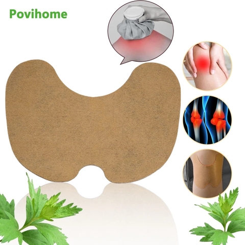 12pcs Knee Medical Plaster Wormwood Extract Knee Joint Ache Pain Relieving Sticker Knee Rheumatoid Arthritis Body Patch D1802 ► Photo 1/6