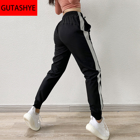 GUTA Sports Pants Autumn Women Loose Yoga Pants Sports Trousers Exercise  Fitness Running Jogging Trousers Workout Sport Pants - Price history u0026  Review | AliExpress Seller - GUTASHYE Official Store | Alitools.io