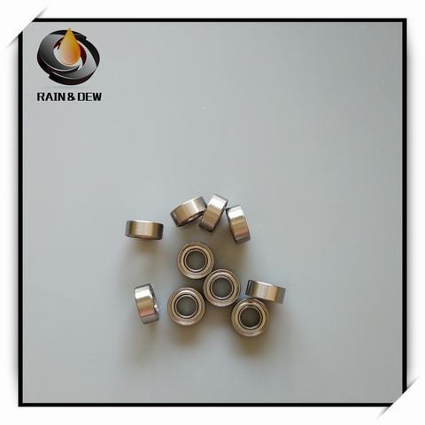 10Pcs SMR84ZZ ABEC-7 4X8X3 mm Stainless Steel Ball Bearings SMR84Z SMR84 Z ZZ MR84 ► Photo 1/5