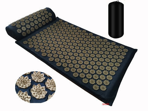 Massager Cushion  Shakti Mat Massage Yoga Mat Acupressure Relieve Stress Back Body Pain Spike Mat Acupuncture Massage Mat ► Photo 1/5