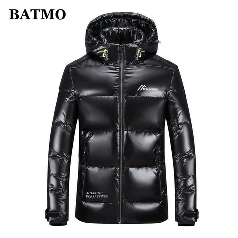 BATMO 2022 new arrival winter white duck down hooded jackets men,men's waterproof down jackets ,parkas men,plus-size M-4XL 668 ► Photo 1/6
