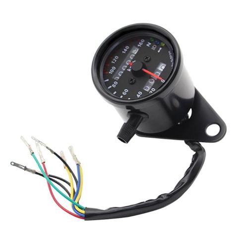 Hot Sale Motorcycle Speedometer Multi-function Universal Motorcycle Speedometer Odometer with Turn Signal Headlight Indicator ► Photo 1/6