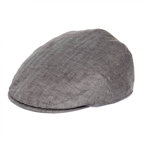 BOTVELA Men Women Summer Cap Herringbone Linen Newsboy Caps Summer Driver Ivy Hat Bakerboy Hats Summer Cool Boina 006 ► Photo 1/6