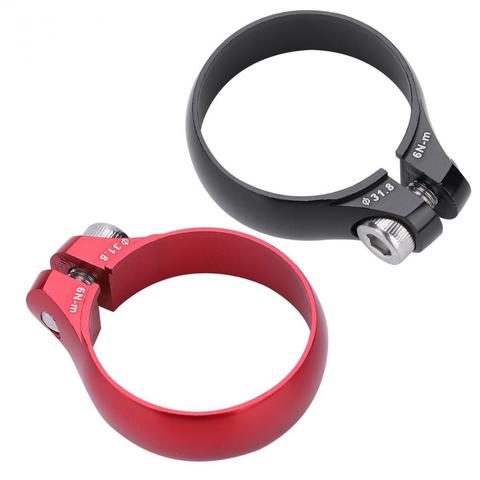 Super Light Bike Bicycle Seat Post Clamp CNC Aluminum Alloy Cycling Saddle Seat Post Clamp for 27.2/30.8/31.6mm Bike Seatpost ► Photo 1/6