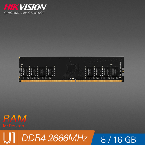 Hikvision Hikstorage RAM DDR4 8G 16G 2666MHz 1.2V CL19 288pin Desktop Memory High Speed Low Power Consumption for Intel AMD #U1 ► Photo 1/6