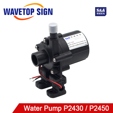 WaveTopSign Water Pump P2430 P2450 for S&A Industrial Chiller CW-3000 AG (DG) CW-5000 AH (DH) CW-5200 AI (DI) ► Photo 1/6