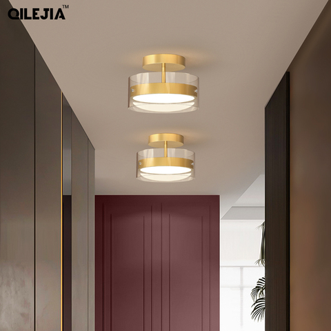 LED Aisle lights hall lights entrance hallway lights modern minimalist creative ceiling light cloakroom balcony ceiling lamps ► Photo 1/6