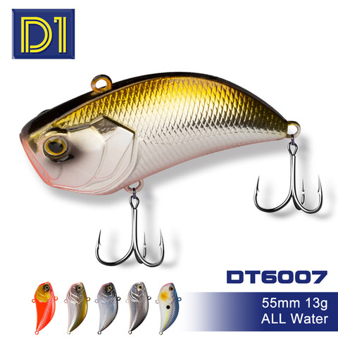 D1 Sinking Lead Swimming Fishing Tackle  Diving Lure Wobblers 55mm 13G VIB Long Casting  Spinners for fishing artificial Baits ► Photo 1/6