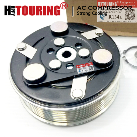 For Honda AC Compressor Clutch Pulley Set 2007-2011 HONDA CR-V  38900-RZA-014 38900RZA014 ► Photo 1/4