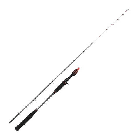 Fishing rod for Casting Slow Jigging Rod PE 0.6-1.5 light Jigging rod Solid tip Rubber Tail Octopus Fishing Rod High Quality ► Photo 1/6
