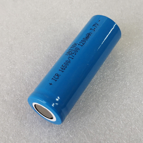US 2-5PCS 1200mAh 3.7V 16500 Li-ion Rechargeable Battery 17500 lithium ion cell baterias for flashlight electric razor shaver ► Photo 1/2