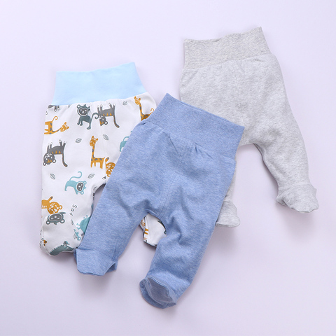 Baby Footed Pants Newborn Baby Boy Girl Leggings High Waist Infant Pants Sleeper Toddler Pajamas Baby Spring Autumn Trousers ► Photo 1/6