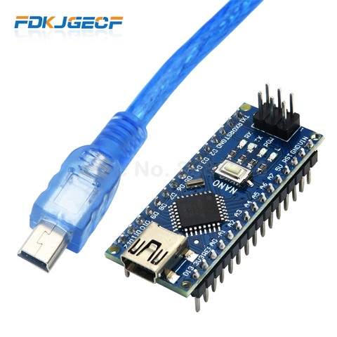 1PCS MINI USB Nano V3.0 ATmega328P CH340G 5V 16M Micro-controller board for arduino NANO 328P NANO 3.0 ► Photo 1/4