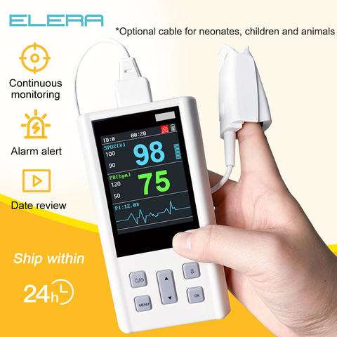 Oximeter Handheld Pulse Oximeter Home Care Health Monitors Fingertip Medical Equipment Oximetro Pulse SPO2 PR Adult Kid Neonate ► Photo 1/6