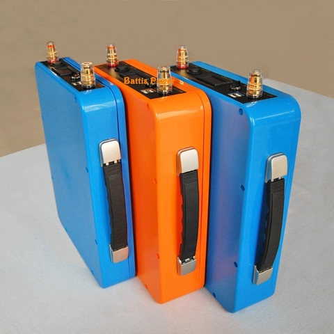 Box Fireproof and waterproof lithium battery protection case box for 12V 100ah 80ah 60ah 50ah Lifepo4 Li ion battery pack ► Photo 1/6
