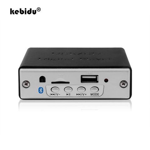 Bluetooth 5.0 12V MP3 Decoder Board Decoding Module MP3 WAV U disk TF Card USB/SD Digital Player Audio Board With Remote Control ► Photo 1/6