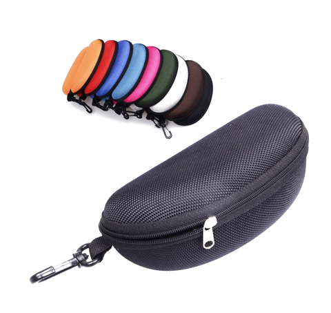 11 Colors Sunglasses Reading Glasses Carry Bag Hard Zipper Box Travel Pack Pouch Case New ► Photo 1/6