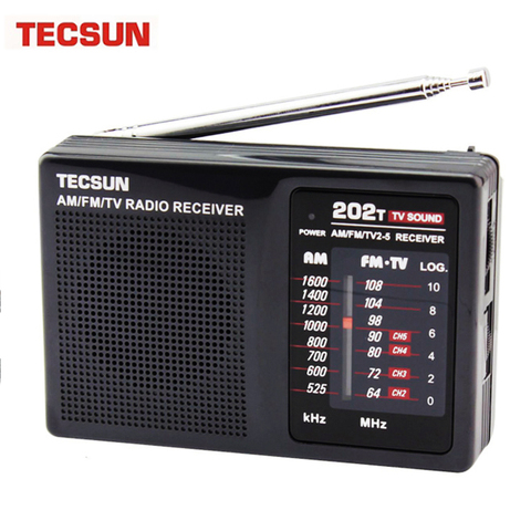 Original Tecsun Brand Tescun R-202T Radio FM MW TV Radio Mini Radio VS Tecsun  DE13 radio ► Photo 1/6