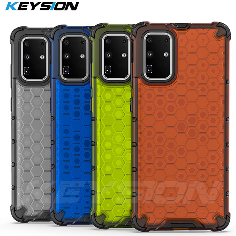 KEYSION Shockproof Case for Samsung S20 Ultra S10 Plus Note 10 Lite Phone Cover for Galaxy A51 A71 A41 A31 A11 A70 A50 A40 M30S ► Photo 1/6