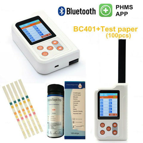 Contec New Digital Urine Analyzer 11 Parameters BC401 with 100 pcs Test Strips ► Photo 1/6