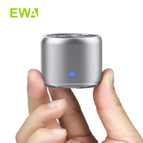 EWA Mini Wireless Speaker Bluetooth Column Metal Bass Box IP67 Waterproof Loudspeaker Portable Speakers with Travel Case A106Pro ► Photo 1/6