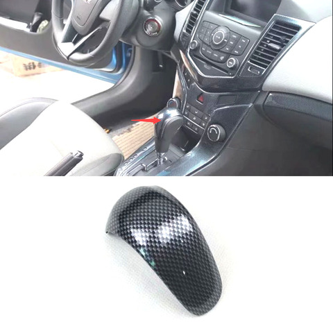 For Chevrolet Cruze 2009-2013 2015 AT Model Car Gear Shift Knob Head Sticker Car Cover Trim Styling 4 Colors ► Photo 1/5