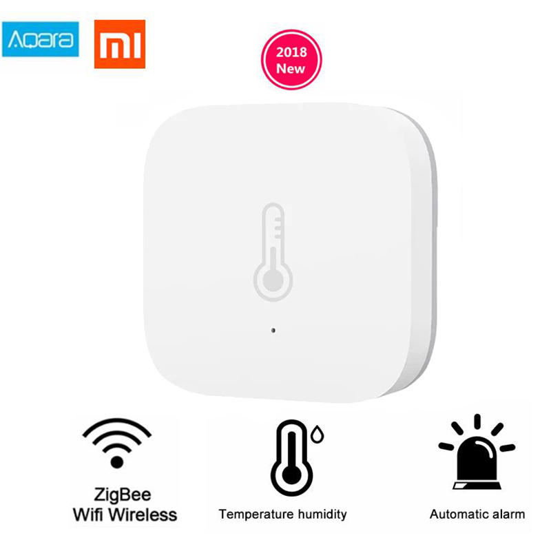 Xiaomi Aqara Temperature Humidity Sensor Smart Home Device ZigBee Wireless White 