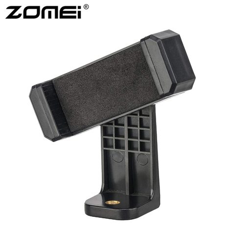 ZOMEI Tripod Mount Adapter Cell Phone Clipper Holder Vertical 360 Stand with 1/4 screw hole for Phone for Camera ► Photo 1/6