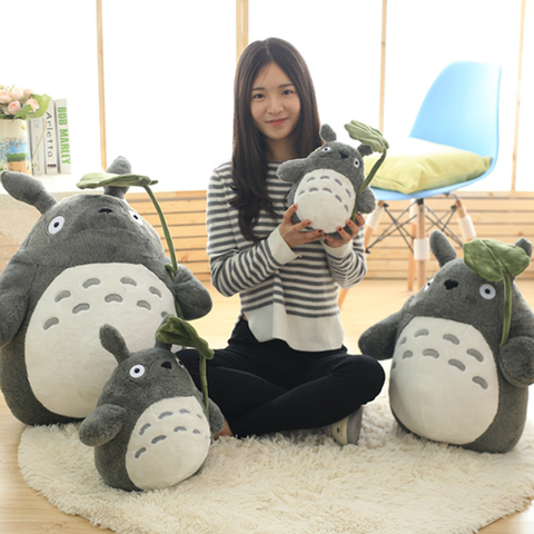 Cute Japan Tonari No Totoro Animal Plush Doll Soft Stuffed Toy Decoration With Pillow Birthday Gifts For Kids And Girls ► Photo 1/6