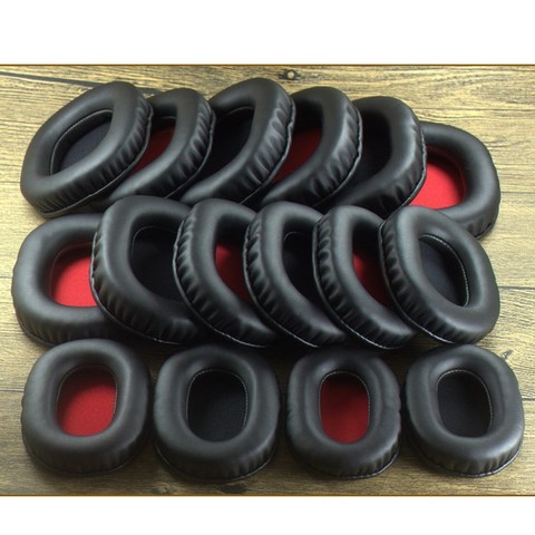 Square Oval Ear Pads Cover 80X60 100 X 85 110X90mm Full Size Earpads for ATH for AKG Headphones Replacement Memory Foam cushion ► Photo 1/6