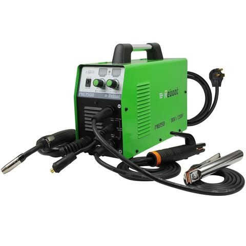 MIG Welder MIG-150 Gas/No Gas Welder DC 220V 2 in 1 Flux Core Wire Inverter Welding Machine MMA MIG MAG IGBT Inverter Welder ► Photo 1/6