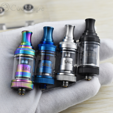 SALT RTA mtl rta Atomizer  2ml/3.5ml Rebuildable 18mm Single Coil mtl Vaporizer tank 510 Thread Electronic cigarette atomizer ► Photo 1/6