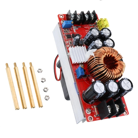 DC10-60V 30A 1500W To 12-90V Boost Converter Step Up Power Supply Module ► Photo 1/6