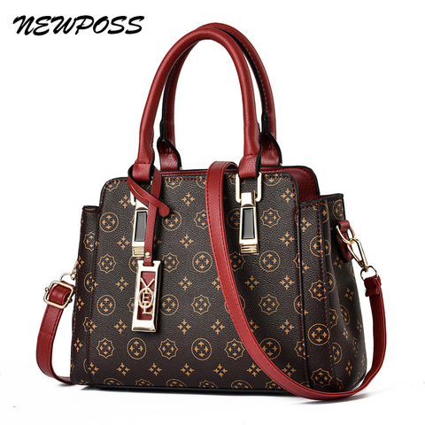 NEWPOSS 2022 Female Tote Bag Designers Luxury Handbags Printed Bucket simple women bag Famous Brand Shoulder Bag Ladies Bolsos ► Photo 1/6