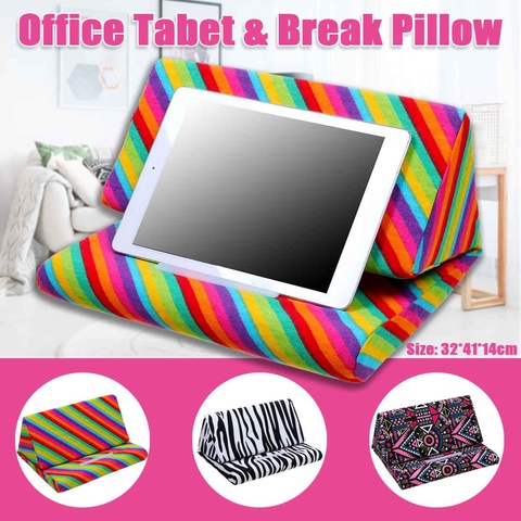 Sponge Pillow Tablet Stand For iPad Multifunctional Tablet Holder Phone Support Bed Rest Cushion Books Magazines Reading Holder ► Photo 1/6