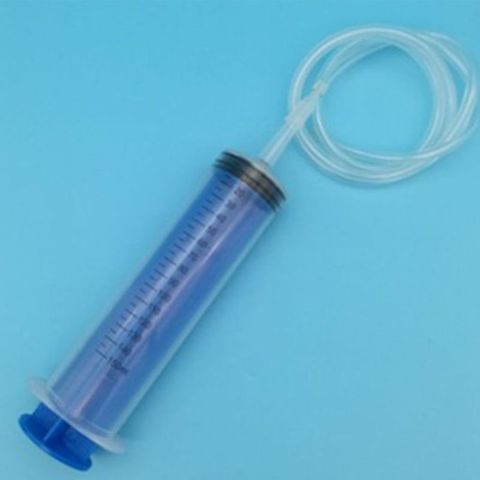 Reusable Plastic Syringe Bubble Syringe Oil Syringe for Extracting Oil Agricultural E Fluid Brake Fluid with Hose 80 cm  G8TB ► Photo 1/6
