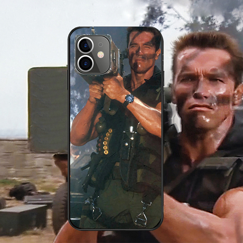 Arnold Schwarzenegger Commando Phone Case for iPhone 15 Pro 