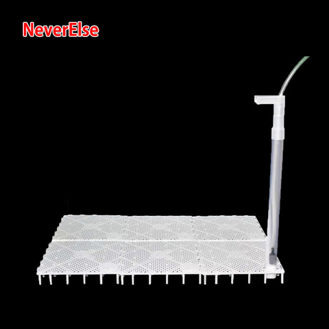 Aquarium Bottom Filtration Board Air Lift Tube Easy-Assembled Isolation Plate Net Grid Fish Tank Base Platform Filter Accessory ► Photo 1/6