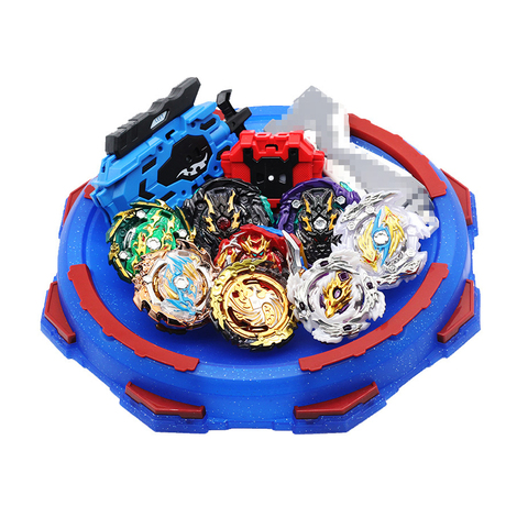 Metal Beyblade Burst Set With Arena And God Blades Launchers Toy