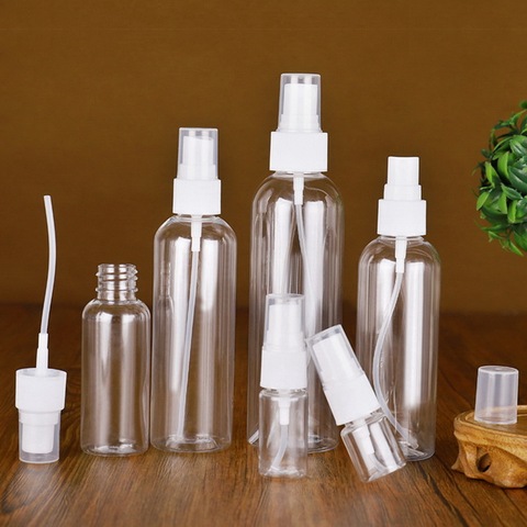 100ml Refillable Spray Bottle Empty PET Plastic White Fine Mist Spray Containers for Disinfectant Cleaner Hand Sanitizer Alcohol ► Photo 1/6