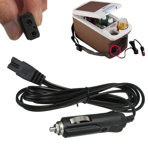 Suitable For All Car Cooler Box Mini Fridge Cable DC 12V Car Mini Fridge 2 Pin Connection Lead Cable Wire Plug ► Photo 1/6