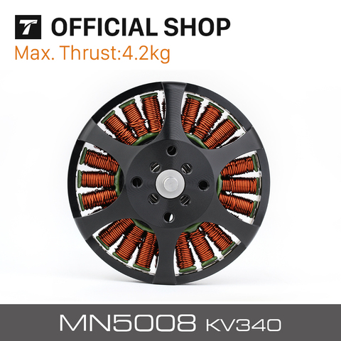 T-motor MN5008 KV170 KV340 KV400 Brushless Motor Antigravity light & efficient 6-12S 4.2KG Max Trust P17x5.8 / P18x6.1