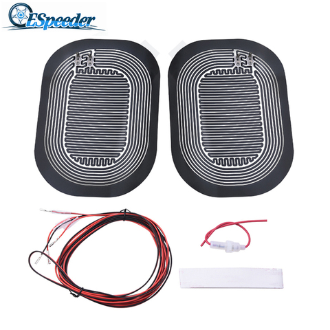 SPEEDWOW Universal DC 12V Car Mirror Heated Pad Side Mirror Glass Heat Heated Pad Car Mirror Heating Glass Heated Pad ► Photo 1/6